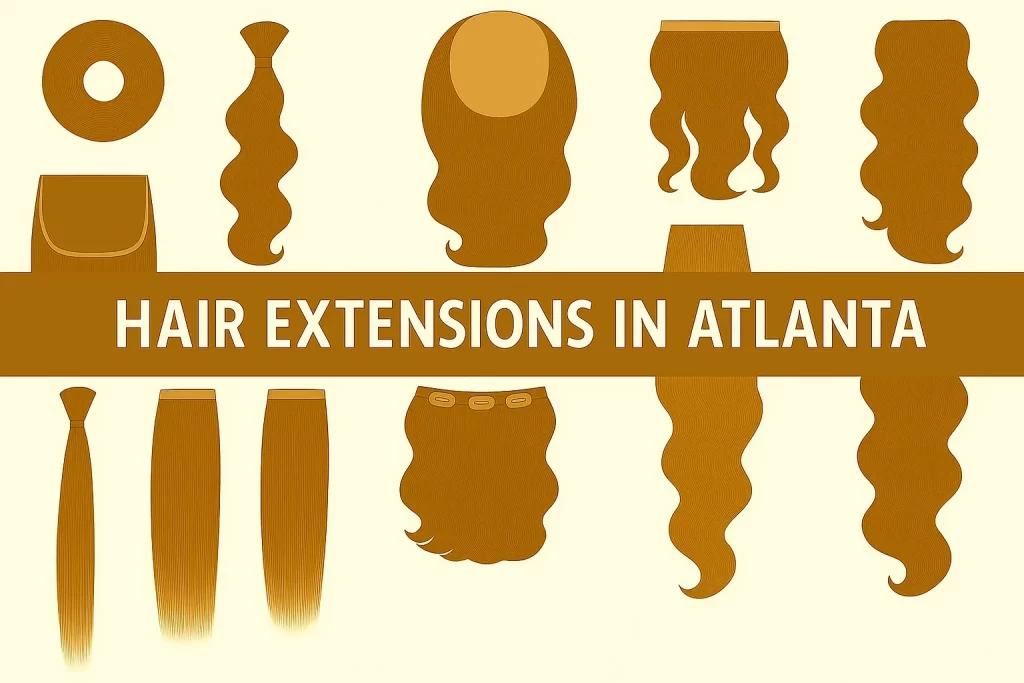 Hair Extensions in Atlanta ​