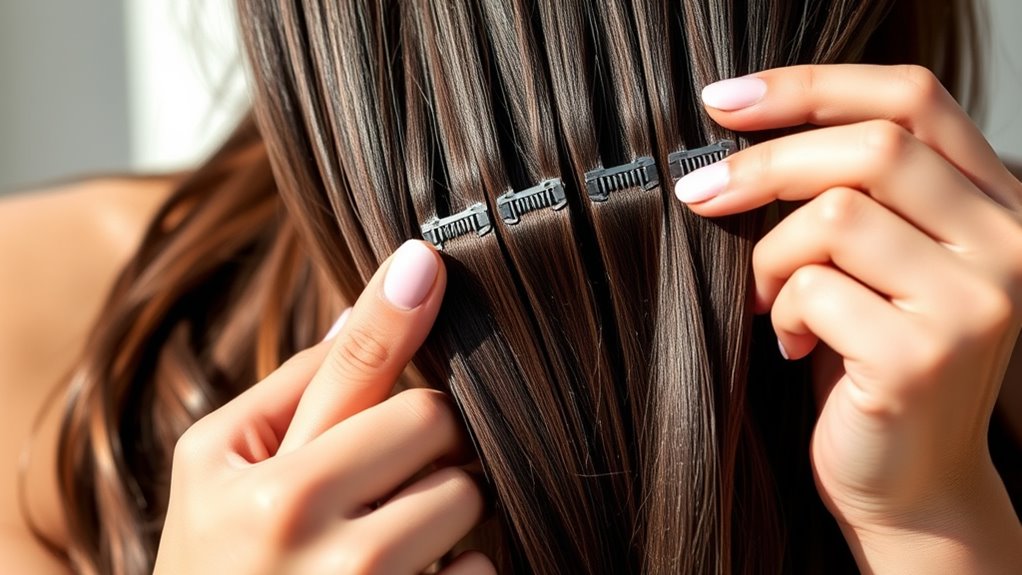 applying clip in extensions
