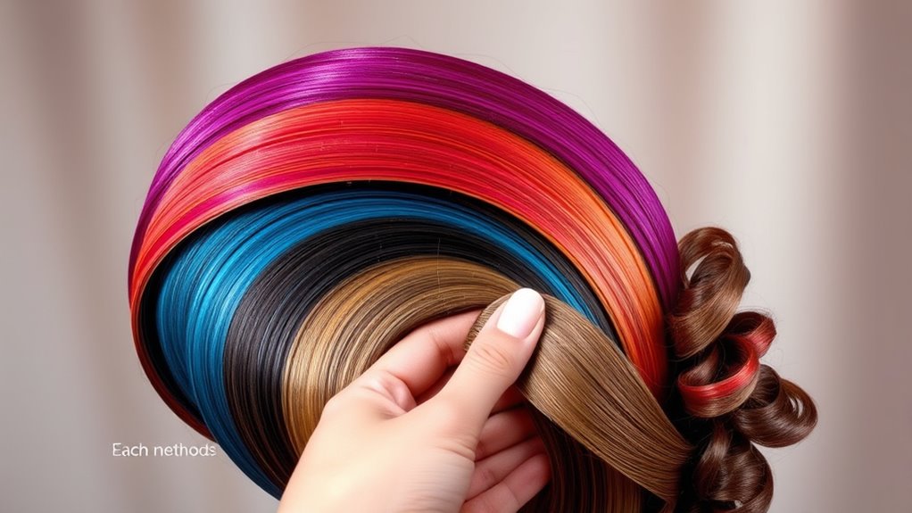 hair extension application techniques