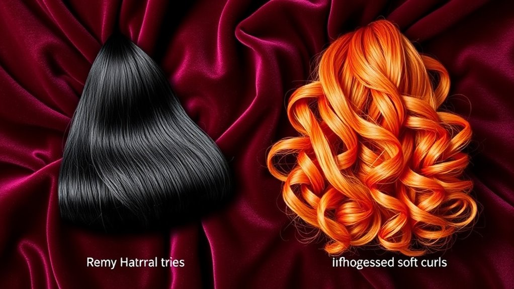 quality hair comparison types