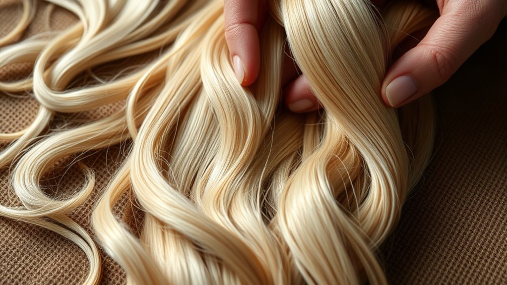 remy hair collection process