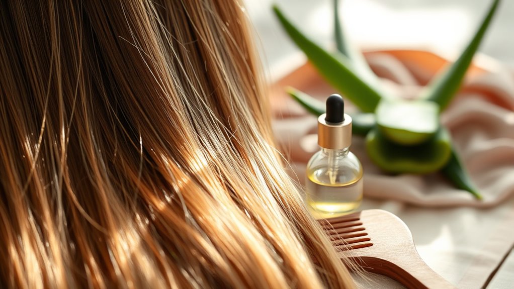 repairing and nurturing hair