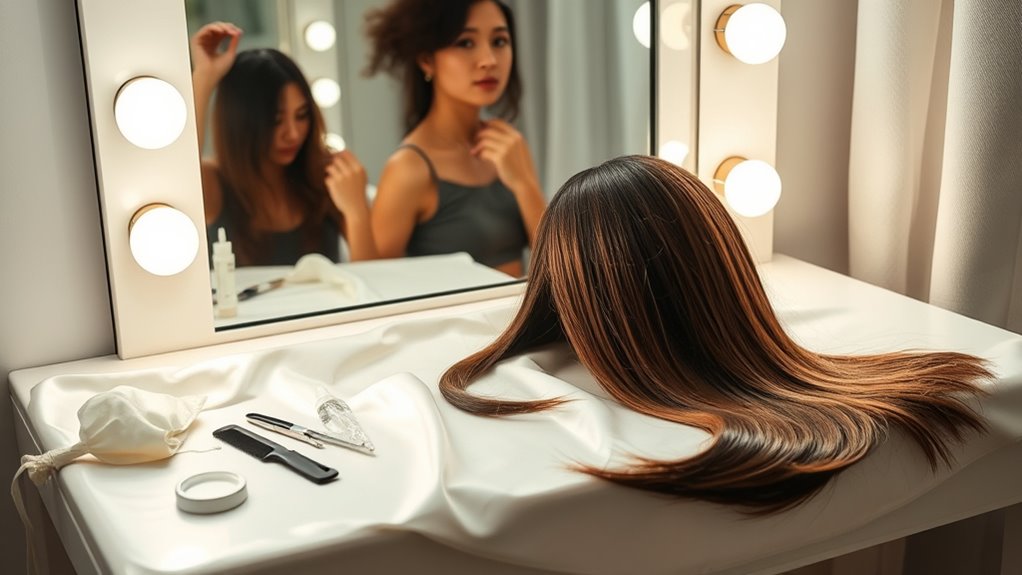 wig application step by step