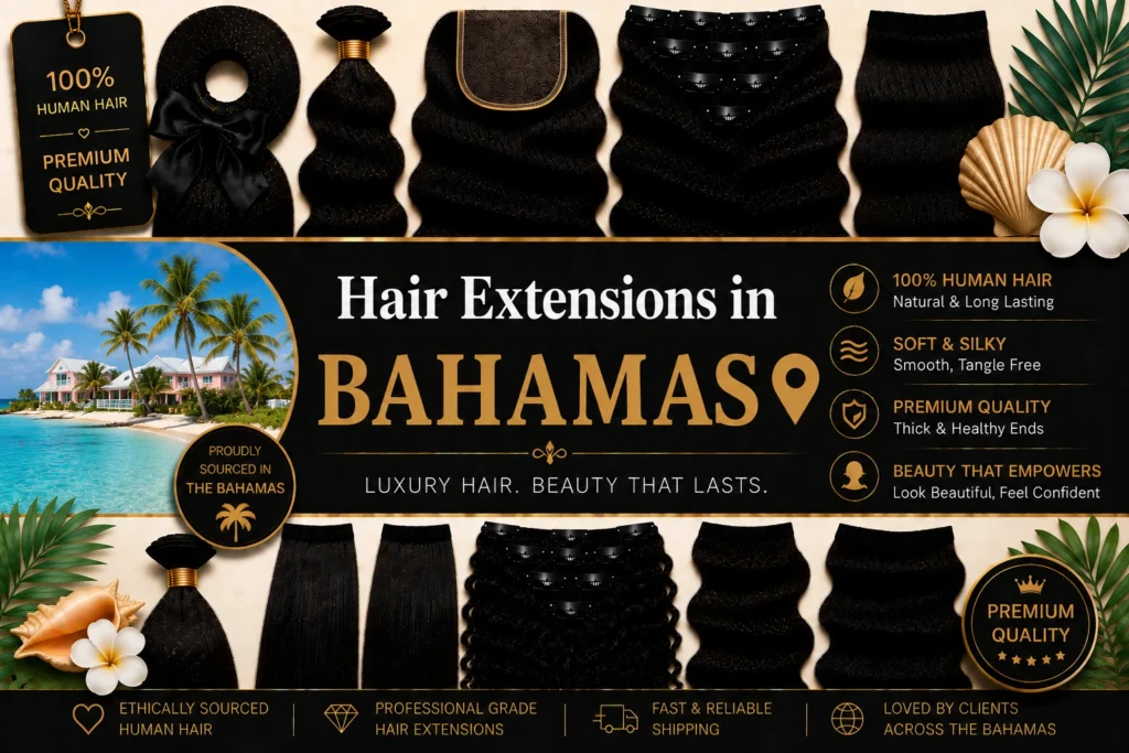 Hair Extensions in Bahamas​