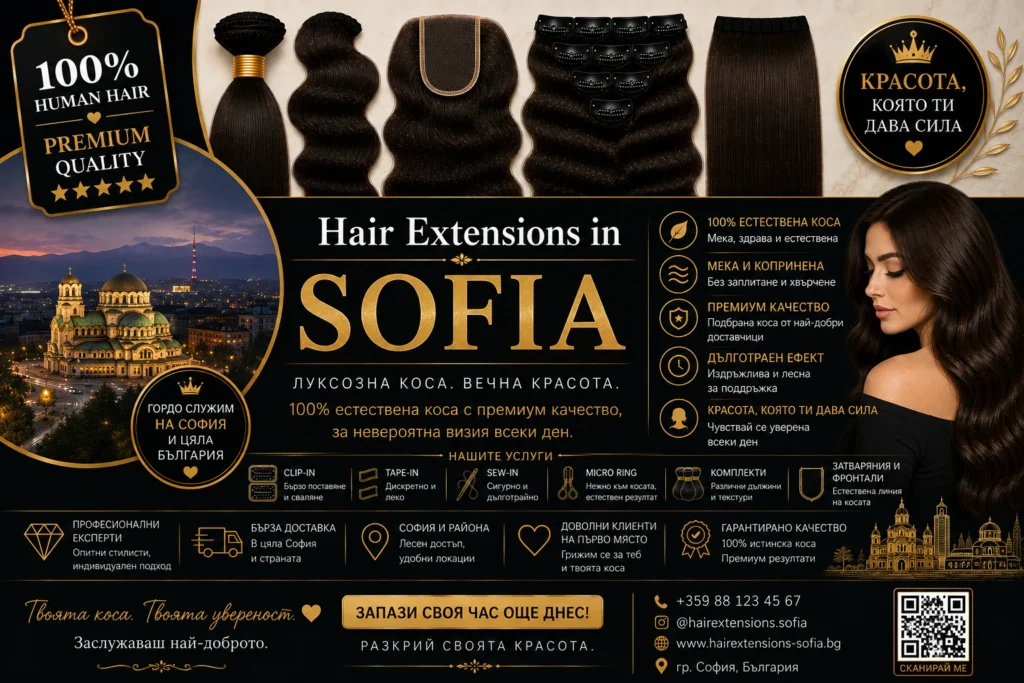 Hair Extensions in Sofia