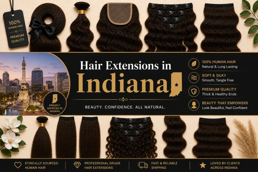 Hair Extensions in Indiana​