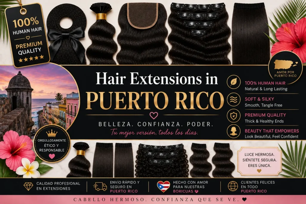 Hair Extensions in Puerto Rico​