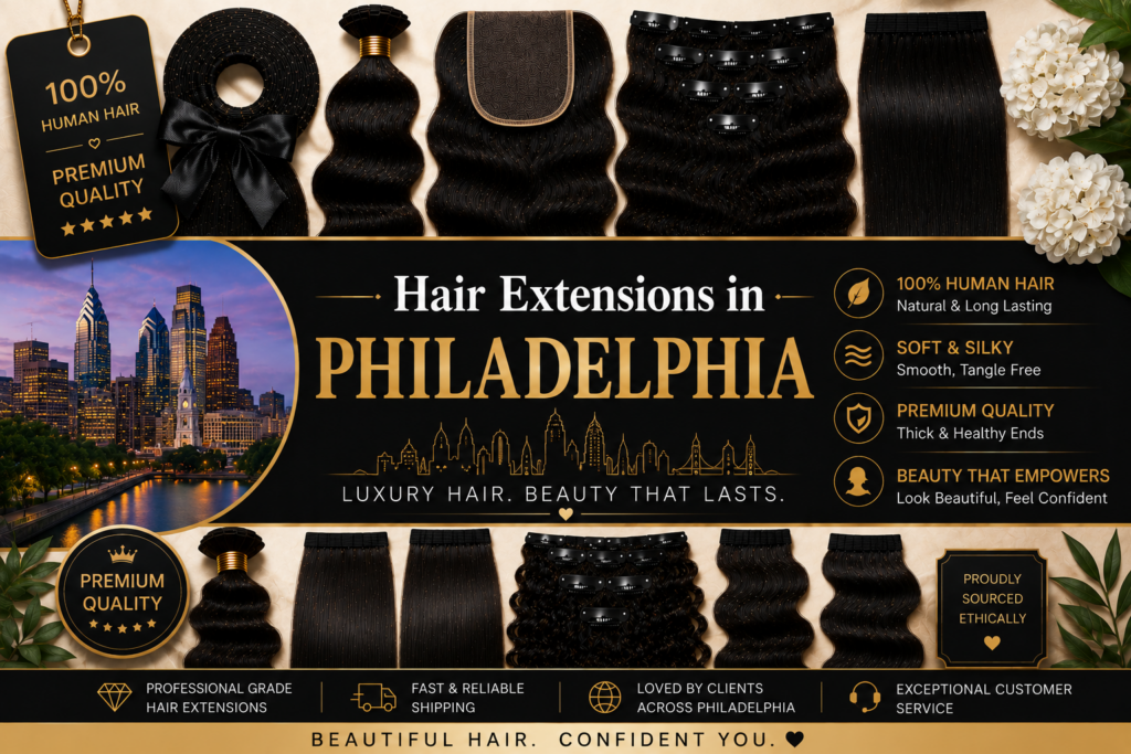 Hair Extensions in Philadelphia