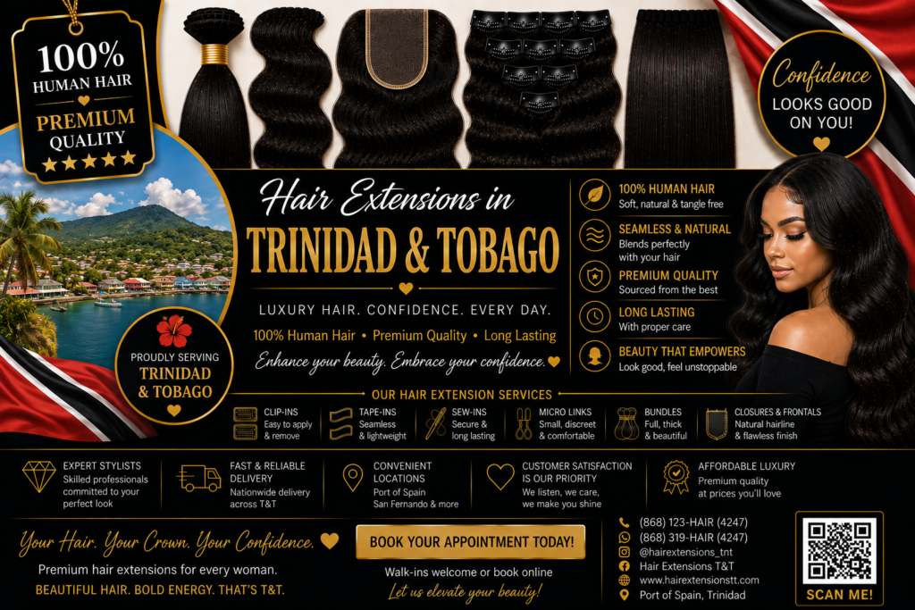 Hair Extensions in Trinidad and Tobago​