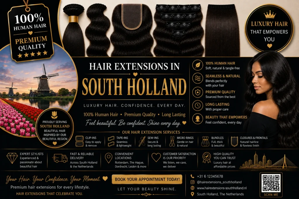 Hair Extensions in South Holland​