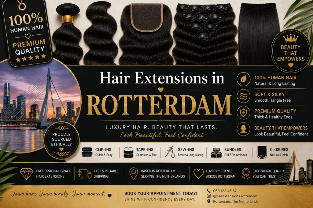 Hair Extensions in Rotterdam​