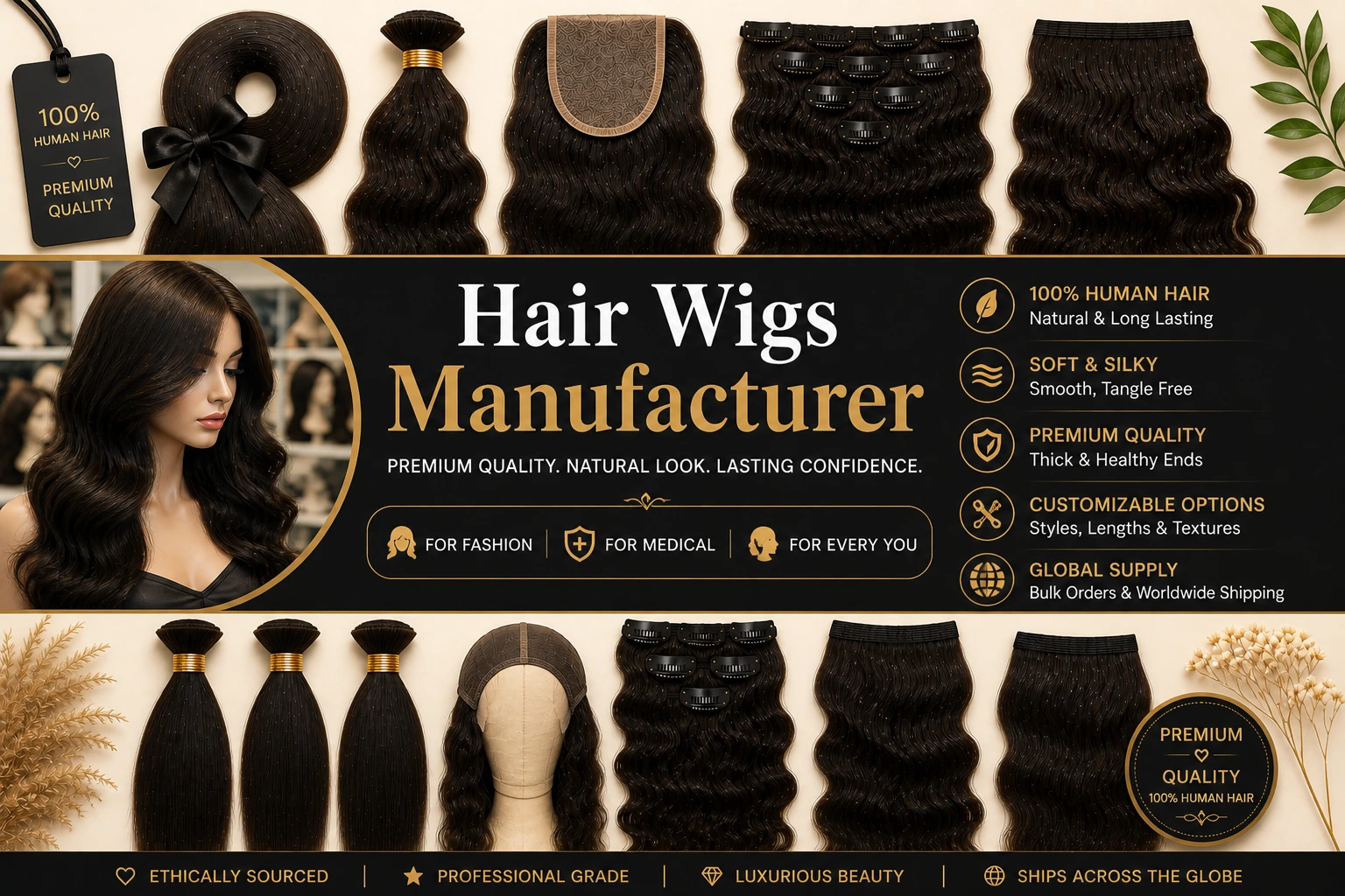 Hair Wigs Manufacturer