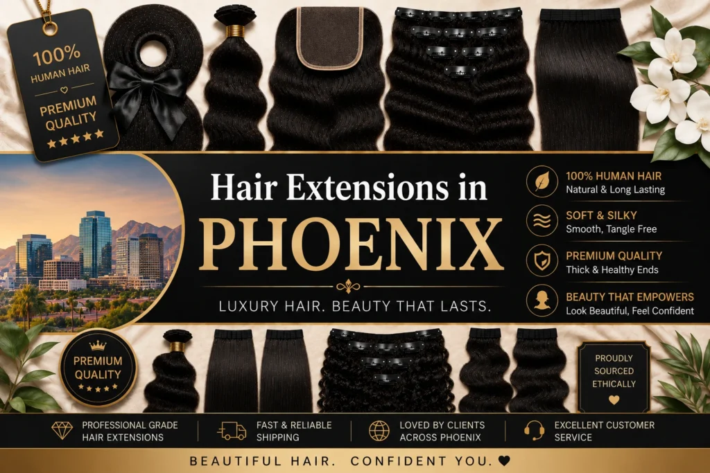 Hair Extensions in Phoenix ​