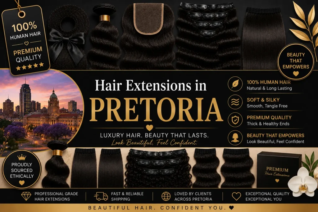 Hair Extensions in Pretoria​