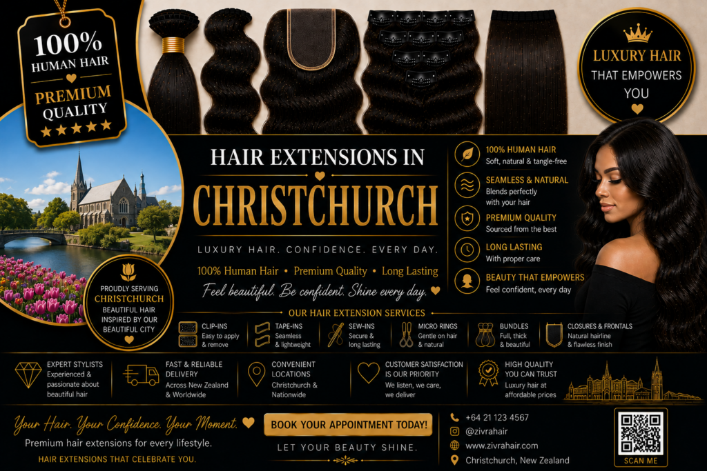 Hair Extensions in Christchurch