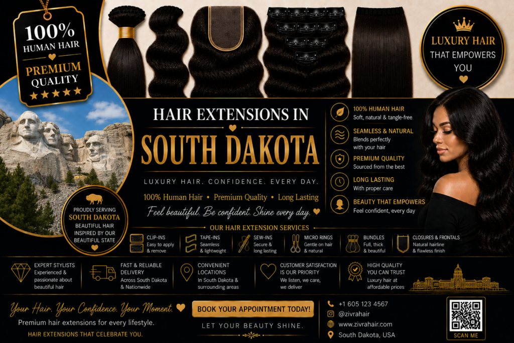 Hair Extensions in South Dakota​