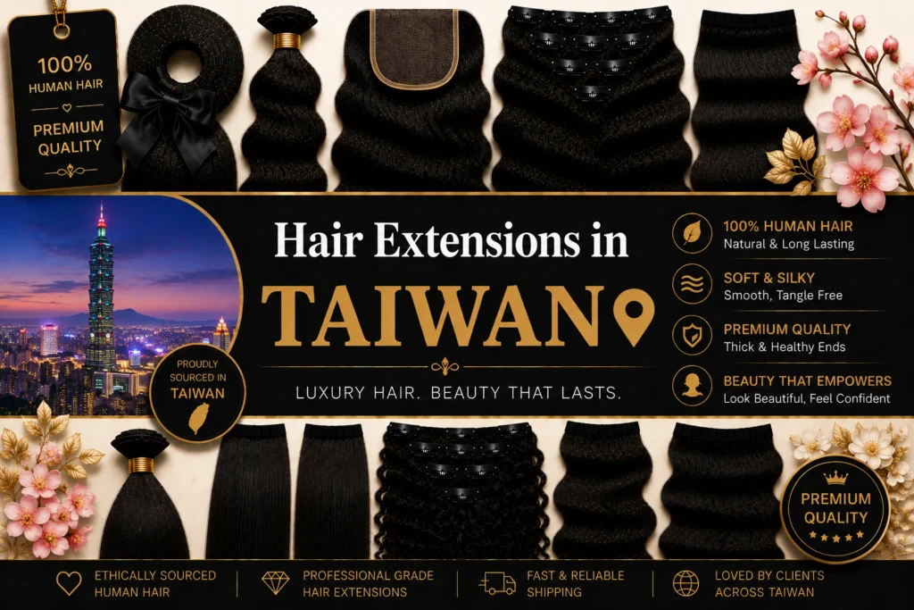 Hair Extensions in Taiwan ​