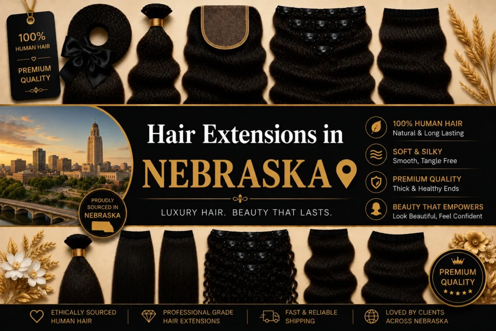 Hair Extensions in Nebraska​