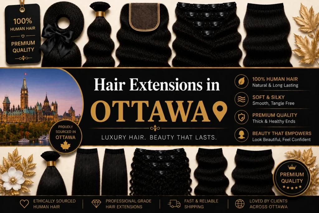 Hair Extensions in Ottawa​
