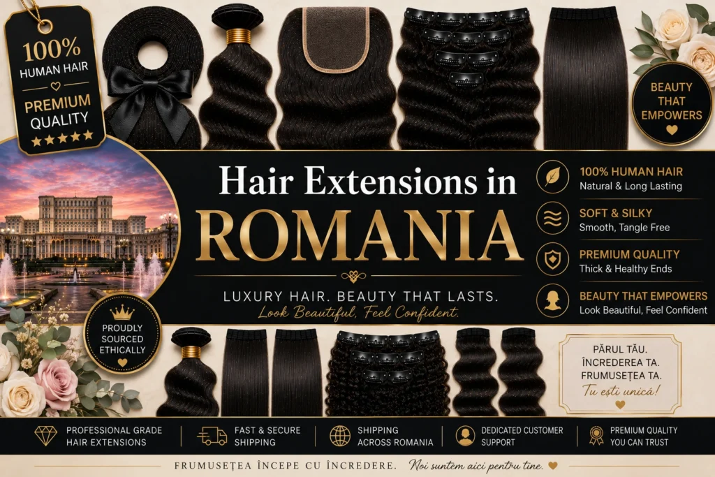Hair Extensions in Romania ​
