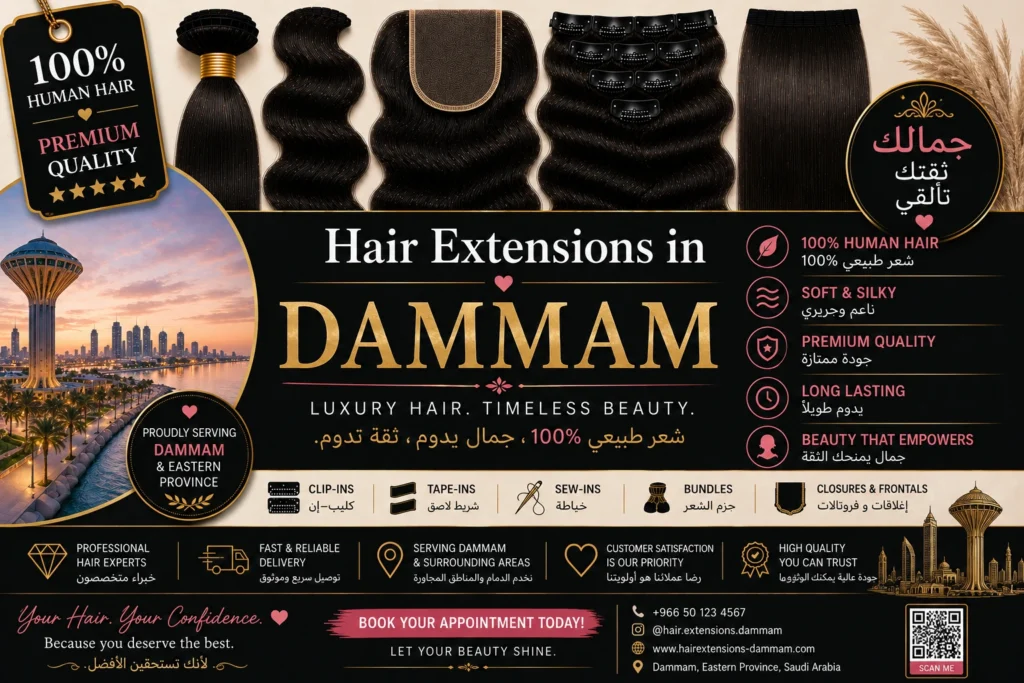Hair Extensions in Dammam ​