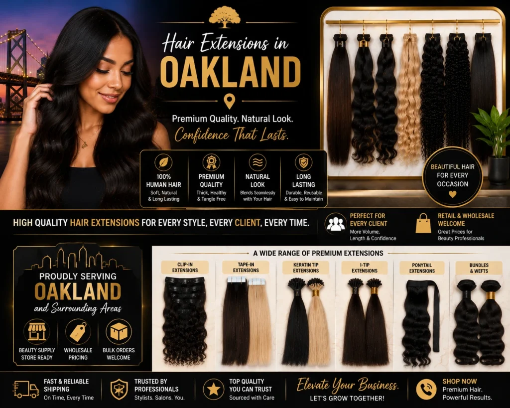 Hair Extensions in Oakland
