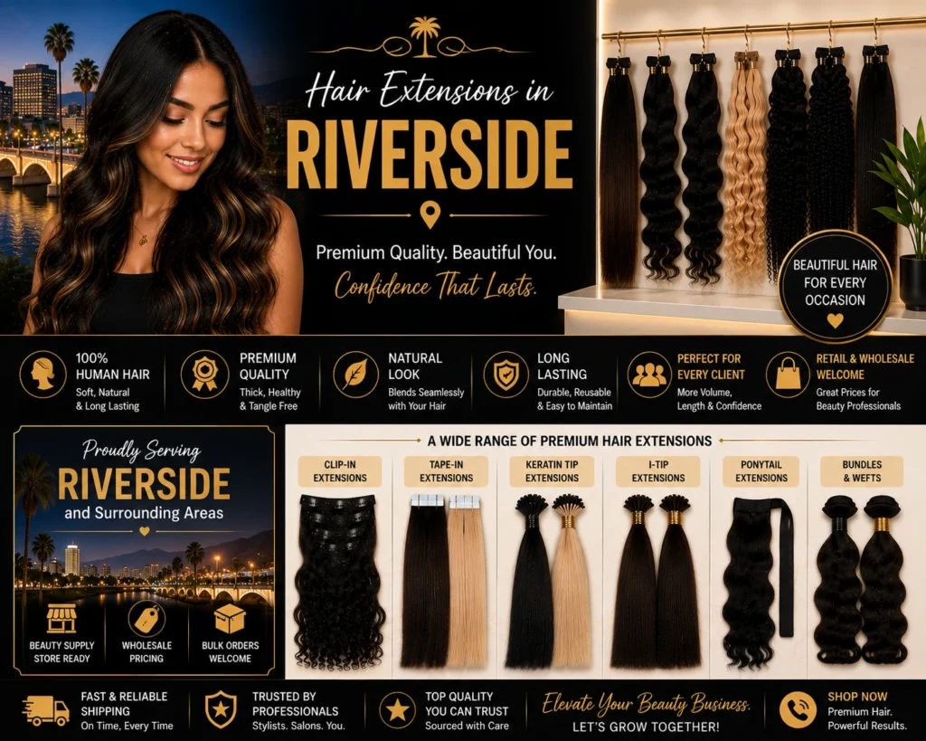 Hair Extensions in Riverside​