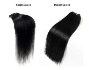 Why Double Drawn and Single Drawn Hair Matters in Manufacturing