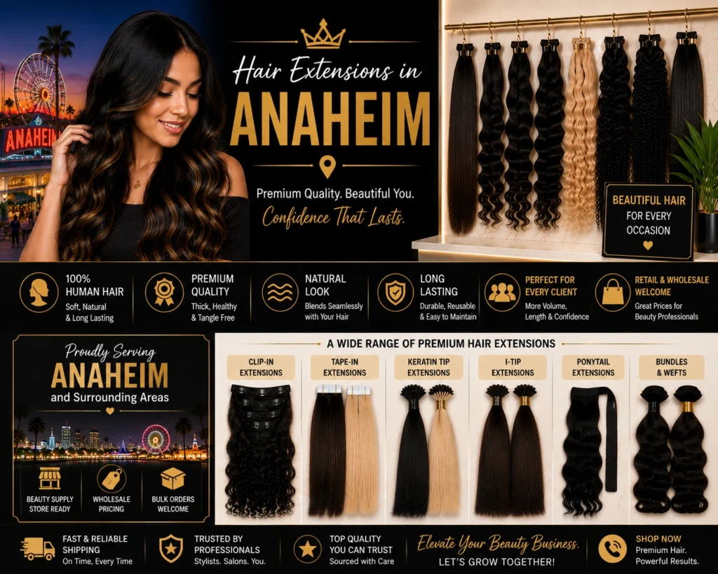 Hair Extensions in Anaheim​