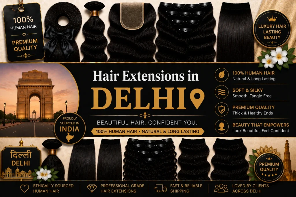 Hair Extensions in Delhi​