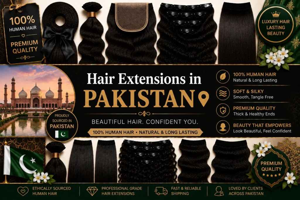 Hair Extensions in Pakistan​