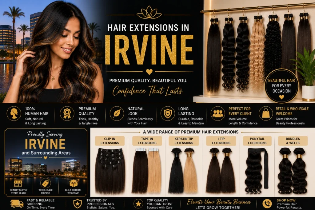 Hair Extensions in Irvine​