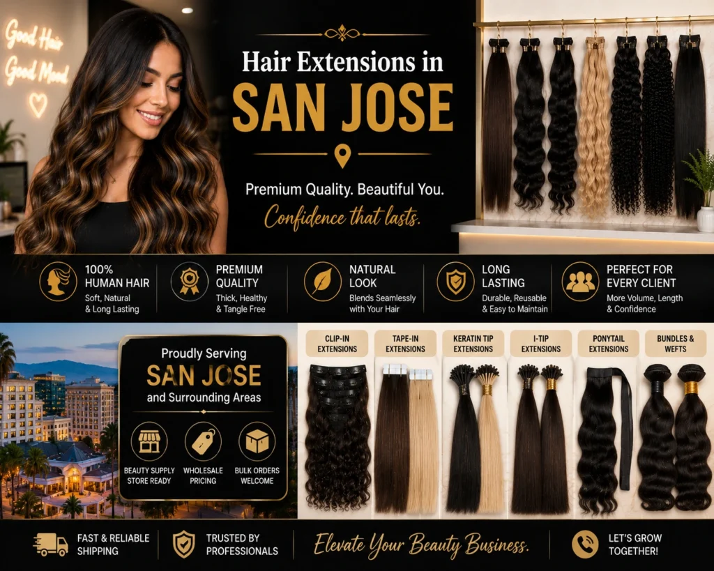 Hair Extensions in San Jose​