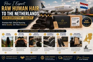 How I Export Raw Human Hair to the Netherlands with Consistent Quality
