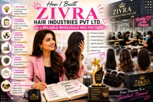How I Built ZIVRA Hair Industries Pvt Ltd as a Reliable Wholesale Wig Factory.