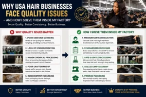 Why USA Hair Businesses Face Quality Issues - And How I Solve Them Inside My Factory