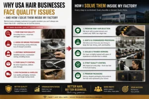 Why USA Hair Businesses Face Quality Issues - And How I Solve Them Inside My Factory