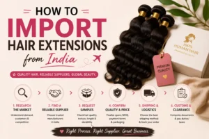 How to Import Hair Extensions from India