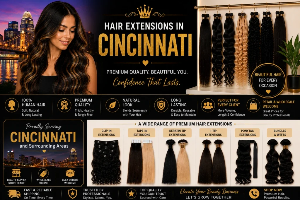 Hair Extensions in Cincinnati​