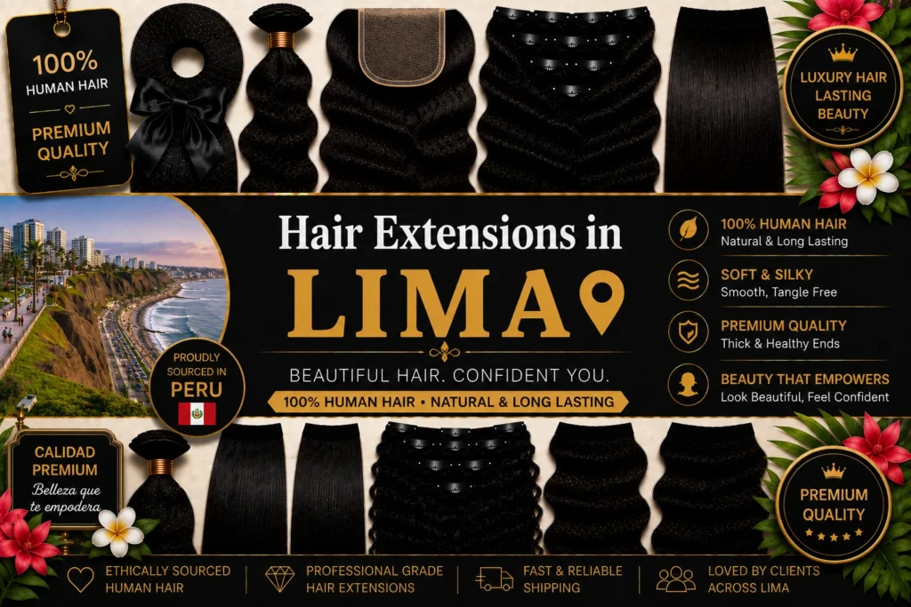 Hair Extensions in Lima​