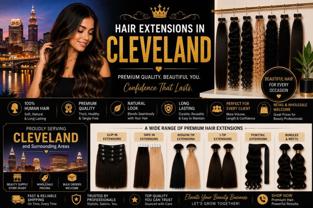 Hair Extensions in Cleveland​