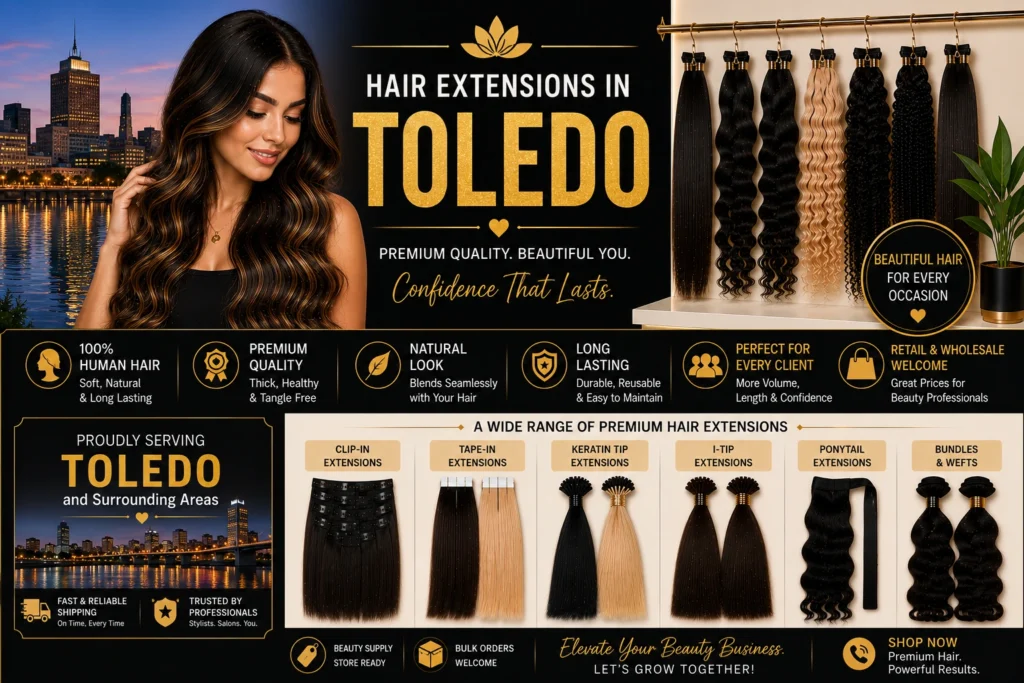 Hair Extensions in Toledo