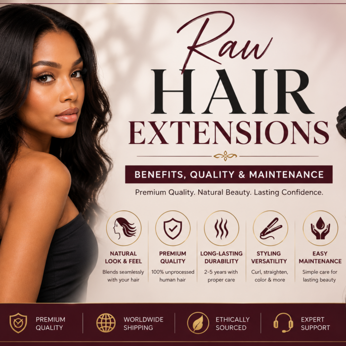 Raw Hair Extensions