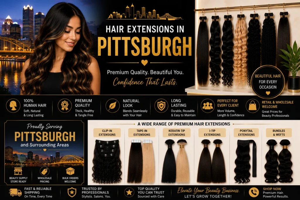 Hair Extensions in Pittsburgh​