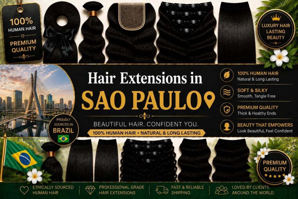 Hair Extensions in Sao Paulo​
