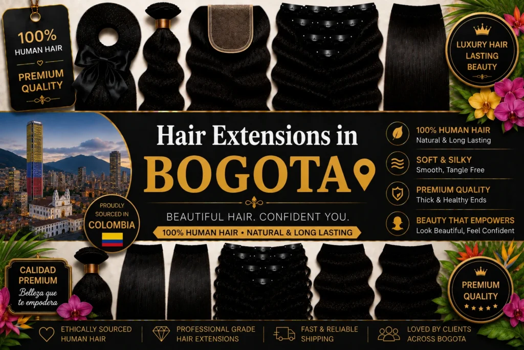Hair Extensions in Bogota​
