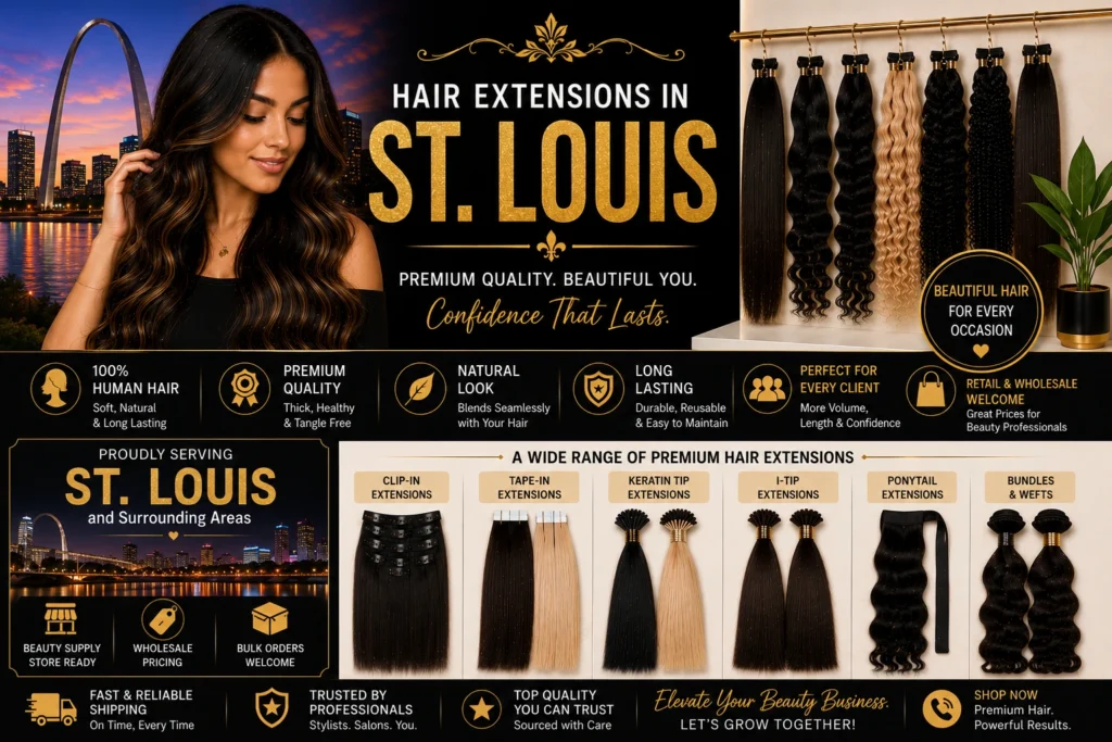 Hair Extensions in St. Louis​